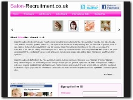 http://salon-recruitment.co.uk website