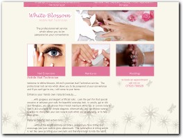http://www.whiteblossombeauty.co.uk website
