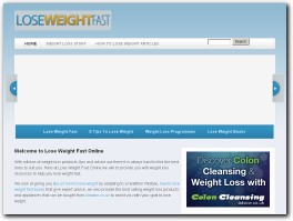 http://www.loseweightfastonline.co.uk website