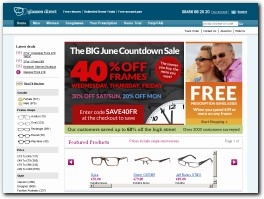 http://www.glassesdirect.co.uk website