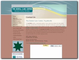http://www.mycarolinadentist.com/fayetteville-dental-office.html website