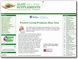 http://www.aloesupplements.co.uk website