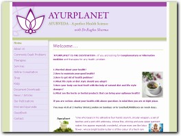 http://www.ayurplanet.co.uk website