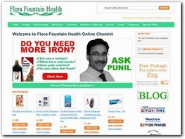 http://www.florafountainhealth.co.uk website