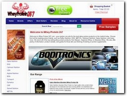http://www.wheyprotein247.co.uk website