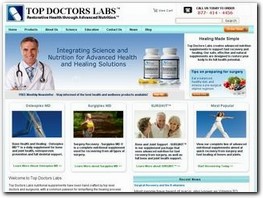 http://www.topdoctorslabs.com website