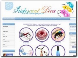 http://www.iridescentdiva.co.uk website