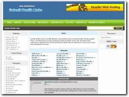 http://www.submithealthlinks.com website