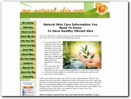 http://www.my-natural-skin.com website