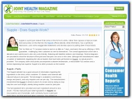http://www.jointhealthmagazine.com/supple.html website