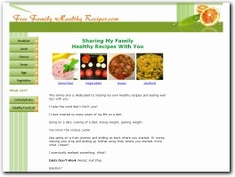 http://www.free-family-healthy-recipes.com website
