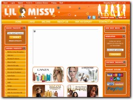 http://www.lilmissysalons.com website