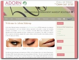 http://www.adornmakeup.com website