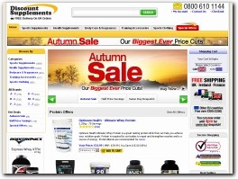 http://www.discount-supplements.co.uk website