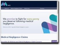 http://www.medicalclaimsonline.co.uk/ website