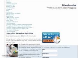 www.asbestosclaimsolicitors.co.uk/ website