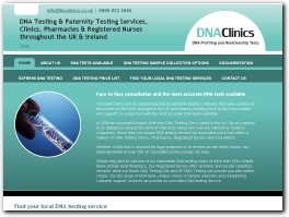 http://www.dnaclinics.co.uk website