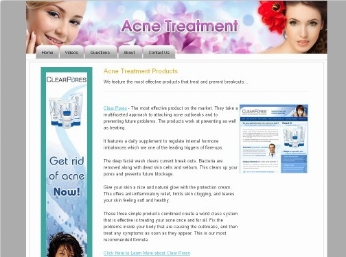 http://www.acnetreatment.co website