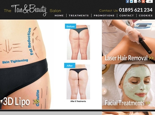 http://www.tanandbeautysalon.co.uk/ website