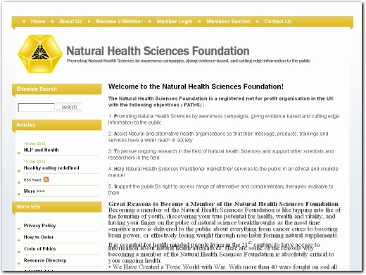 http://www.nhsfoundation.org.uk website