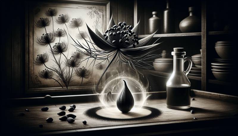 Nigellas Nourishment: Black Seed Oil for Immune Boosting