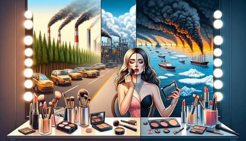The Beauty Industrys Role in Climate Change: A Glamorous Catastrophe