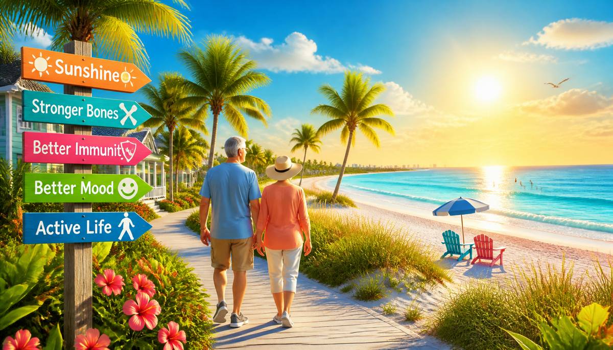 Sunshine and Seniority: Floridas Guide to Glowing with Vitamin D