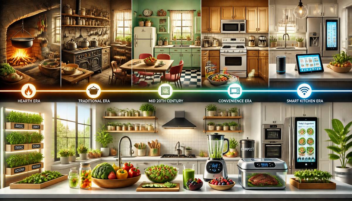 Kitchen Designs Through Time: Cooking Up Health (or Not)