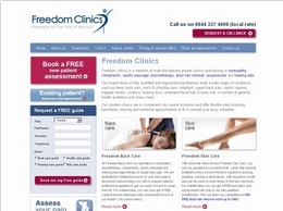 https://freedomclinics.com/ website