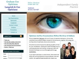 https://www.coeandcoeoptometry.com/ website