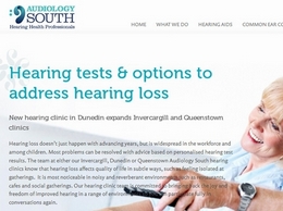 https://www.audiologysouth.co.nz/ website