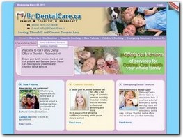 https://www.bcdentalcare.ca website