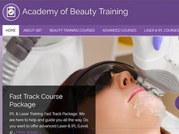 https://www.academyofbeautytraining.co.uk/ website