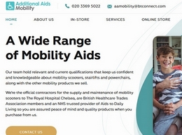 https://aamobility.co.uk/ website