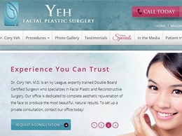 https://www.yehfacialplasticsurgery.com/ website