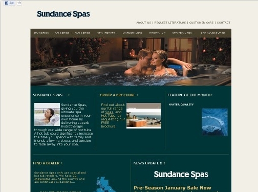 https://www.sundance-spas.co.uk/ website