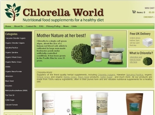 https://www.chlorella-world.com website