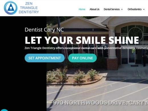 https://zentriangledentistry.com/ website