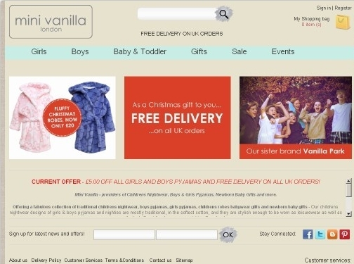 https://www.minivanilla.com/ website