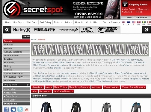 https://www.secretspot.co.uk/ website