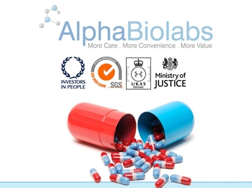 https://www.alphabiolabs.co.uk website