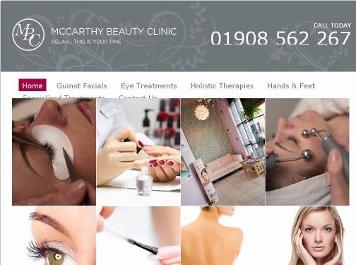 https://www.mccarthyskinclinic.co.uk/ website