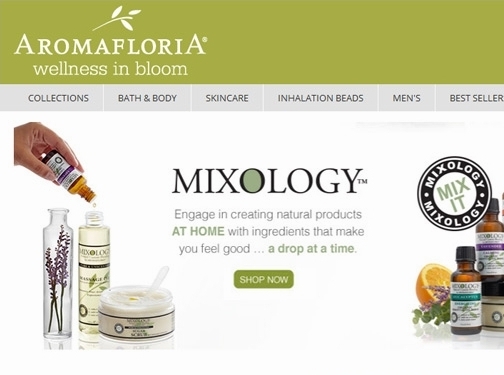 https://aromafloria.com/ website