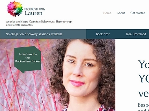 https://www.flourishwithlauren.co.uk/ website