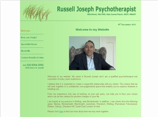 https://www.rjosephukcptherapist.co.uk website