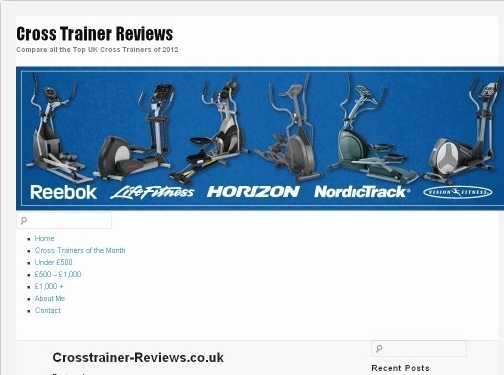 http://crosstrainer-reviews.co.uk website