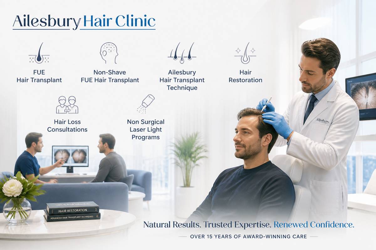 https://www.ailesburyhairclinic.ie/ website